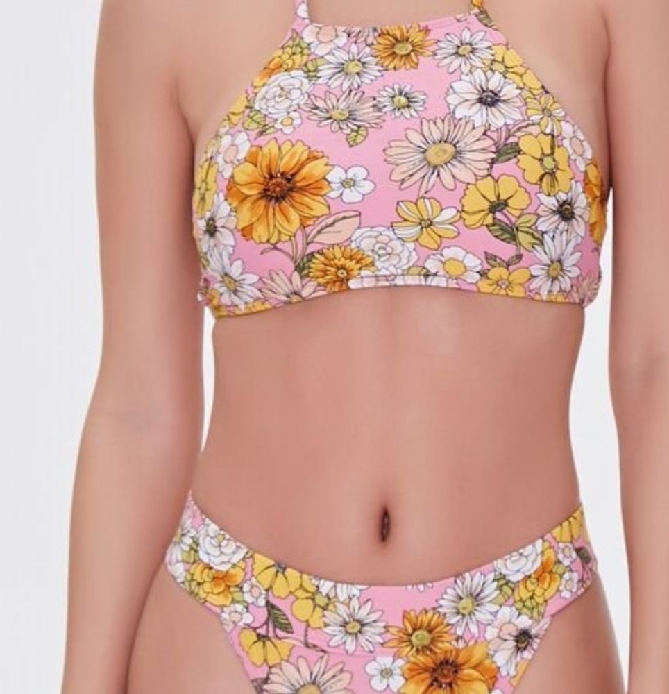 Forever 21 Floral print Bikini